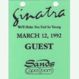 Backstage Pass: March 12, '92