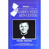 1986 Garden State Arts Center Program