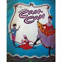 Can-Can Oversize Movie Program '60