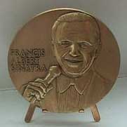 Sinatra Carnegie Hall Bronze Medallion