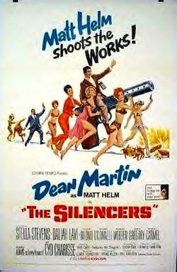 DEAN MARTIN "THE SILENCERS" MOVIE POSTER