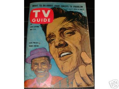 SINATRA / ELVIS TV GUIDE 1960