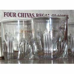 Set of 2 Chivas Regal Diamond Jubilee Tour Glasses