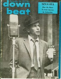 1957 DOWNBEAT MAGAZINE / FS COVER