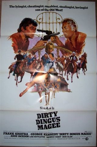 DIRTY DINGUS MAGEE / USA / 197O POSTER