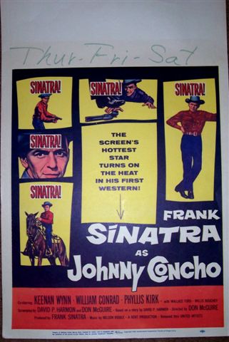 JOHNNY CONCHO / 1956 / POSTER