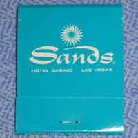 Sands Hotel Matches