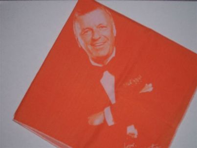 SINATRA RED POCKET SILK